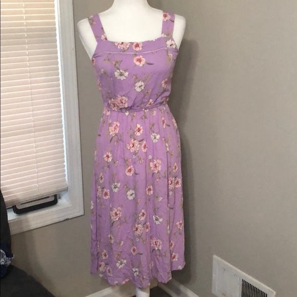 Xhilaration Dresses & Skirts - Lavender floral dress